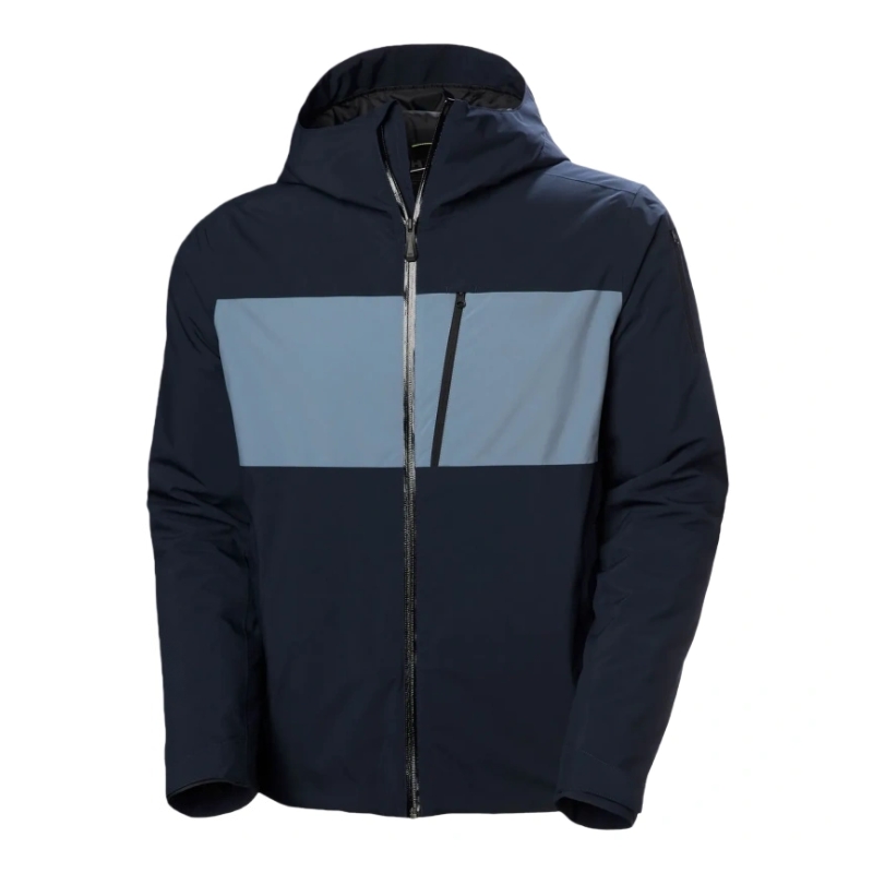 Ski jacket with hood