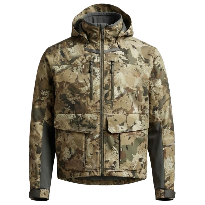 Camouflage jacket for hunting